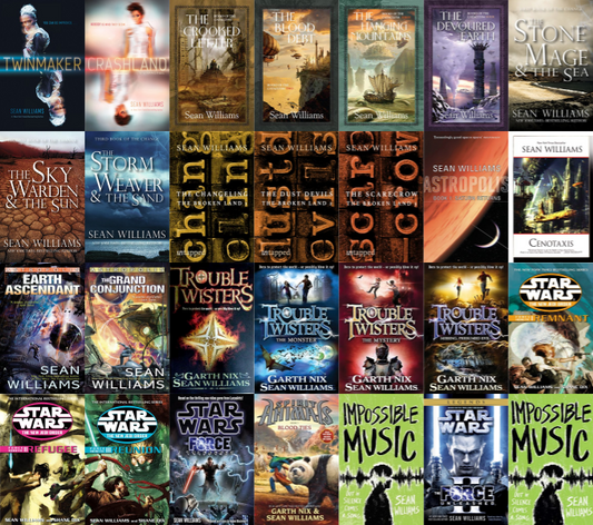 Twinmaker Series & more by Sean Williams ~ 27 MP3 AUDIOBOOK COLLECTION