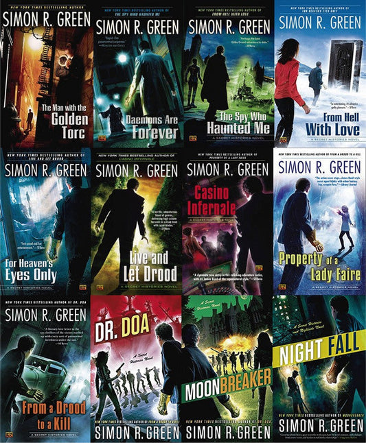The Secret Histories by Simon R Green 12 MP3 AUDIOBOOK COLLECTION