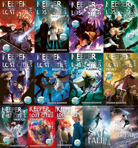 Keeper of the Lost Cities Series & more by Shannon Messenger ~ 13 MP3 AUDIOBOOK COLLECTION