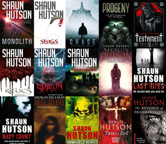 Shaun Hutson ~ 15 AUDIOBOOK COLLECTION