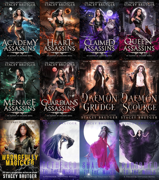 Academy of Assassins Series & more by Stacey Brutger ~ 12 MP3 AUDIOBOOK COLLECTION