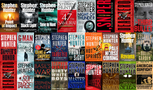 Bob Lee Swagger Series & more by Stephen Hunter ~ 26 MP3 AUDIOBOOK COLLECTION