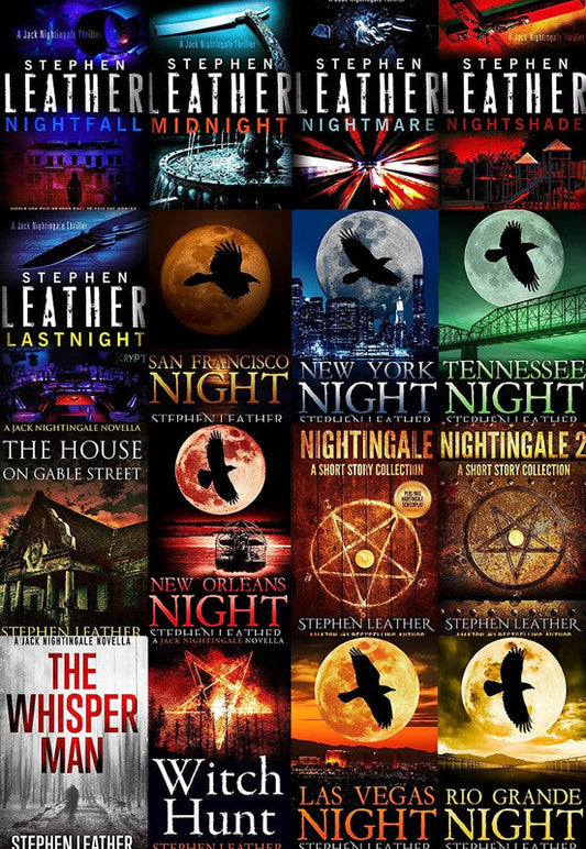 Jack Nightingale Series by Stephen Leather ~ 16 MP3 AUDIOBOOK COLLECTION