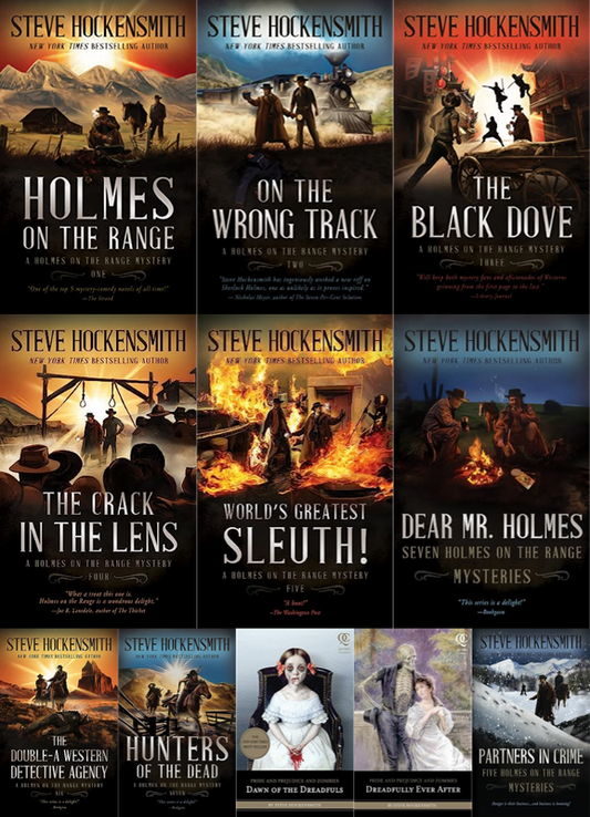 Holmes On the Range Series & more by Steve Hockensmith ~ 13 MP3 AUDIOBOOK COLLECTION