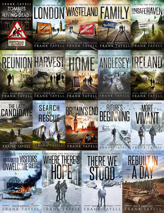 The Surviving the Evacuation Series by Frank Tayell ~ 19 MP3 AUDIOBOOK COLLECTION