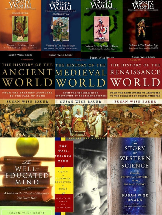 The Story of the World Series & more by Susan Wise Bauer ~ 10 MP3 AUDIOBOOK COLLECTION