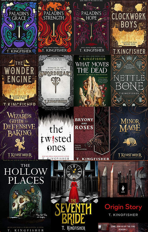The Saint of Steel Series & more by T Kingfisher ~ 15 MP3 AUDIOBOOK COLLECTION