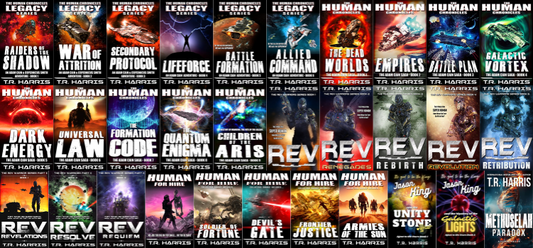 The Human Chronicles Legacy Series & more by T.R. Harris ~ 31 MP3 AUDIOBOOK COLLECTION