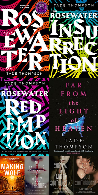 Wormwood Trilogy Series & more by Tade Thompson ~ 8 MP3 AUDIOBOOK COLLECTION