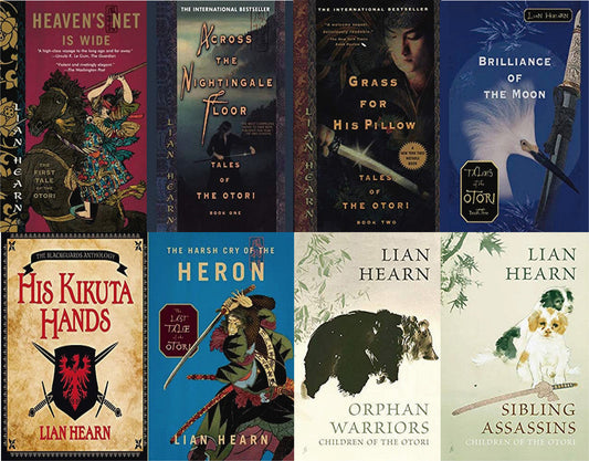 The Tales of the Otori Series by Lian Hearn ~ 8 MP3 AUDIOBOOK COLLECTION