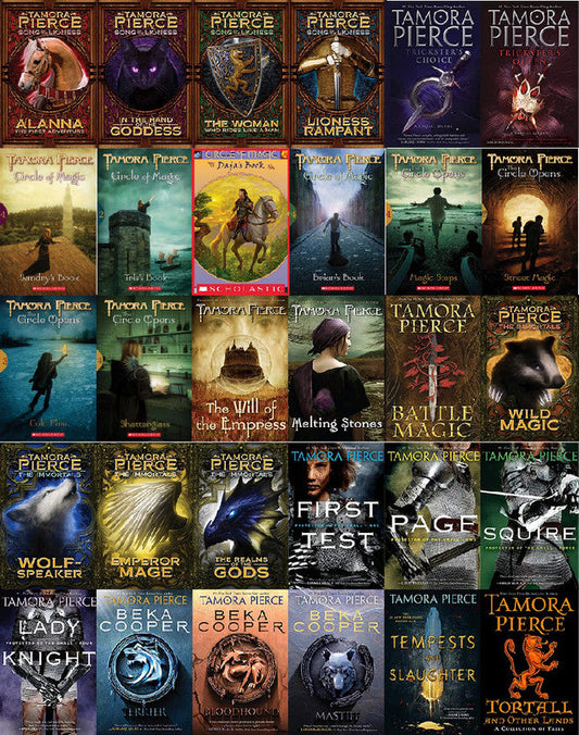 Tamora Pierce ~ 30 MP3 AUDIOBOOK COLLECTION