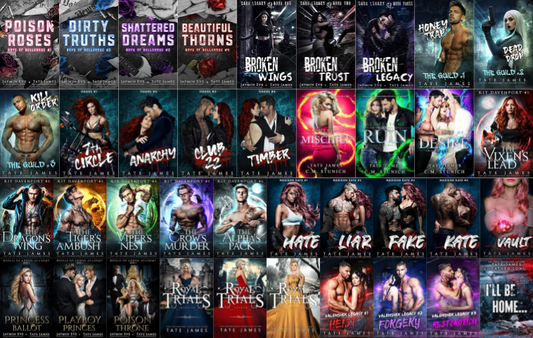 Boys of Bellerose Series & more by Tate James ~ 39 MP3 AUDIOBOOK COLLECTION