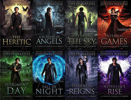 The Templar Chronicles Series by Joseph Nassise ~ 9 MP3 AUDIOBOOK COLLECTION