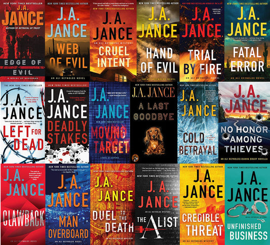 The Alison Reynolds Series by J A Jance ~ 18 MP3 AUDIOBOOK COLLECTION