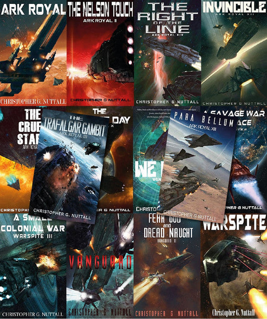The Ark Royal Series by Christopher G. Nuttall 14 MP3 AUDIOBOOK COLLECTION