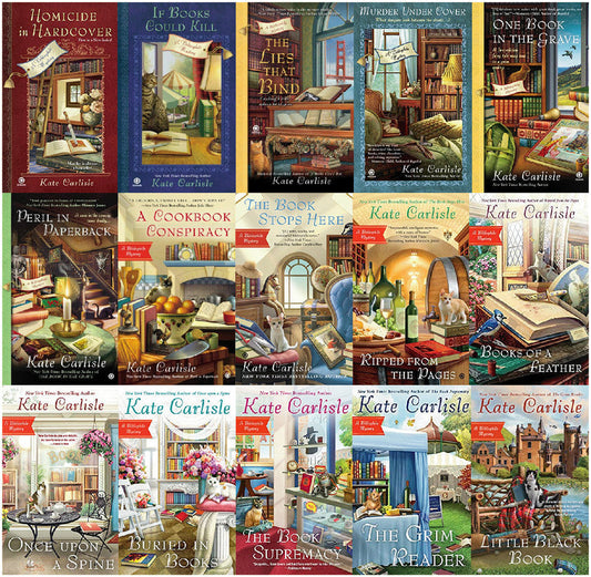 The Bibliophile Mystery by Kate Carlisle ~ 15 MP3 AUDIOBOK COLLECTION