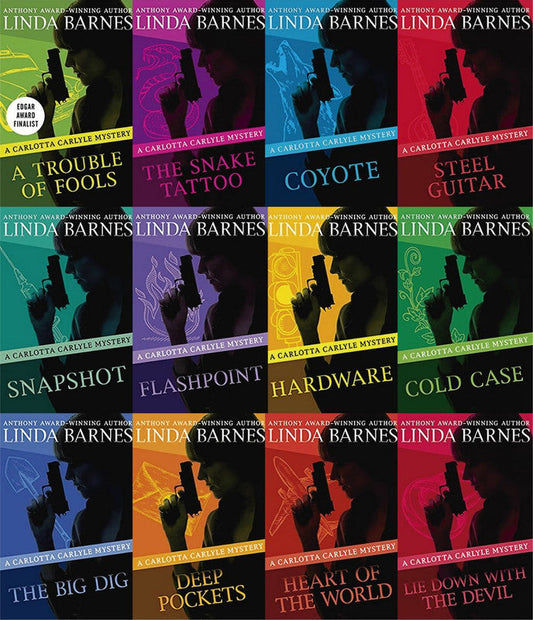 The Carlotta Carlyle Series by Linda Barnes ~ 15 MP3 AUDIOBOOK COLLECTION