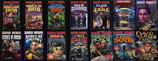 The Honor Harrington Series By David Weber 14 MP3 AUDIOBOOK COLLECTION