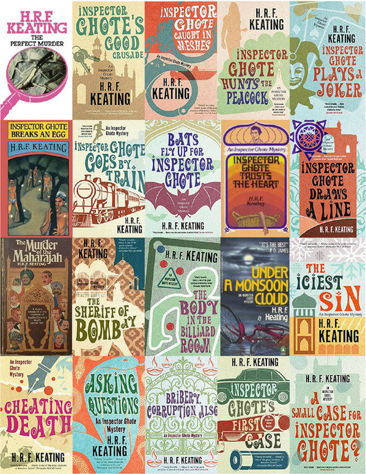 The Inspector Ghote Series BY H.R.F. Keating ~ 21 MP3 AUDIOBOOK COLLECTION