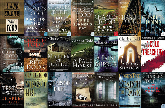 The Inspector Ian Rutledge series by Charles Todd ~ 25 MP3 AUDIOBOOK COLLECTION