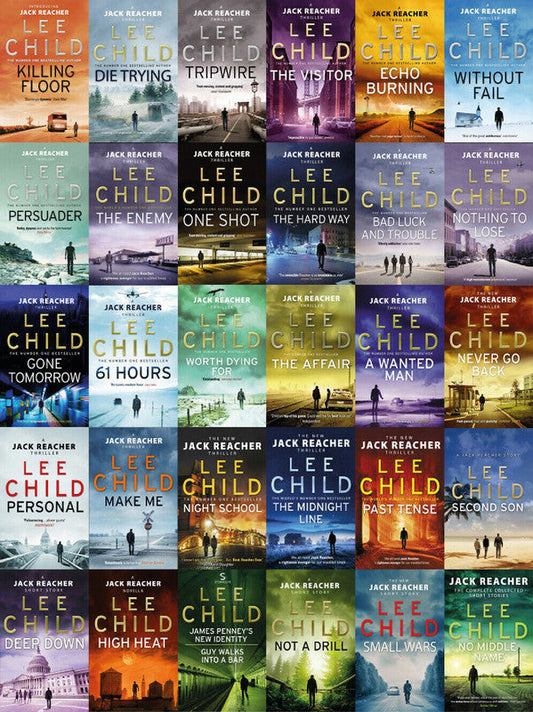 The Jack Reacher Series by Lee Child ~ 41 MP3 AUDIOBOOK COLLECTION
