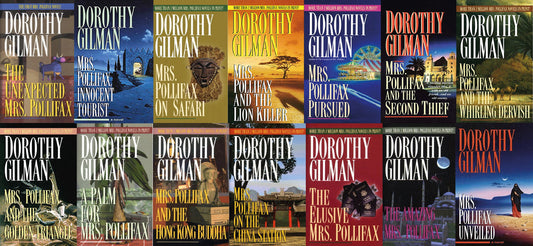 The Mrs Pollifax series by Dorothy Gilman 14 MP3 AUDIOBOOK COLLECTION