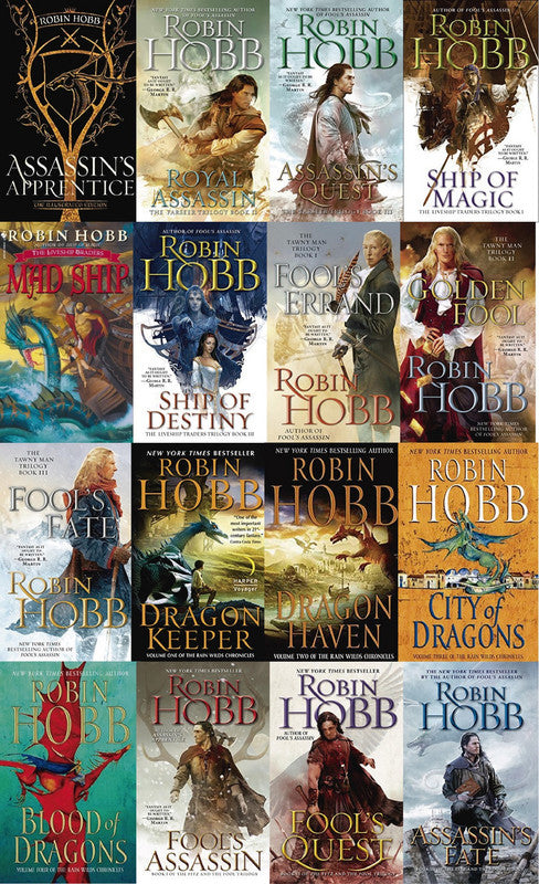 The Realm of the Elderlings Series by Robin Hobb 16 MP3 AUDIOBOK COLLECTION