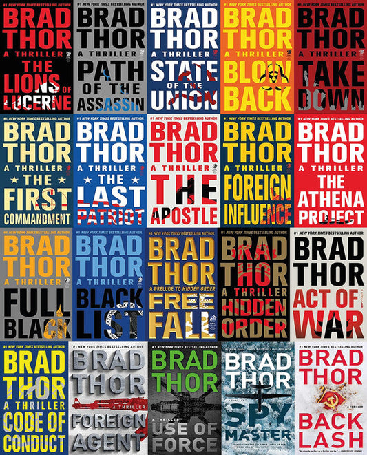 The Scot Harvath Series by Brad Thor 20 MP3 AUDIOBOOK COLLECTION