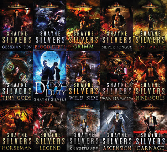 The Temple Chronicles Series by Shayne Silvers 15 MP3 AUDIOBOOKS