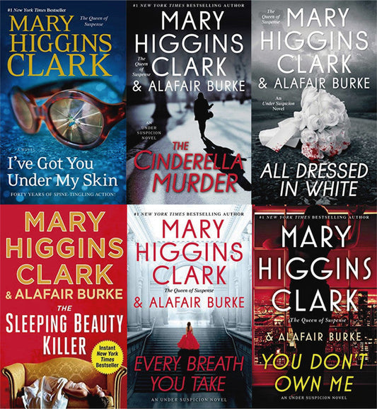 The Under Suspicion Series by Mary Higgins Clark 6 MP3 AUDIOBOOK COLLECTION