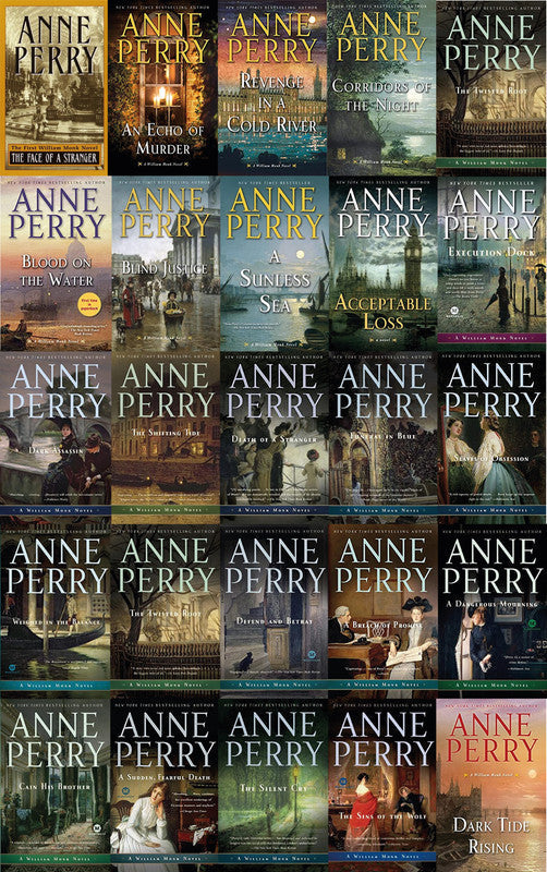 The William Monk Series by Anne Perry ~ 24 MP3 AUDIOBOOK COLLECTION