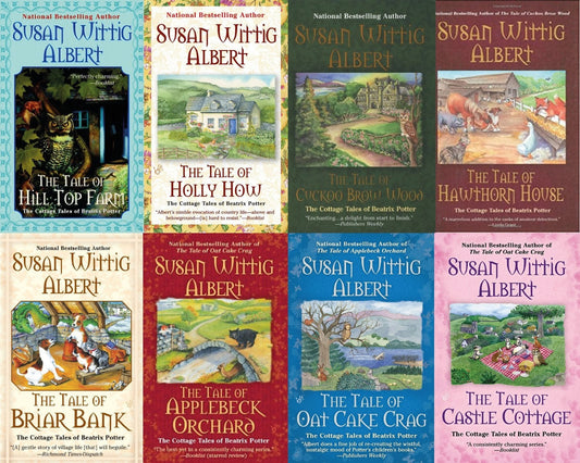 The Cottage Tales of Beatrix Potter Series by Susan Wittig Albert ~ 8 MP3 AUDIOBOOK COLLECTION