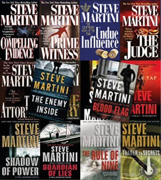 The Paul Madriani Series by Steve Martini ~ 14 MP3 AUDIOBOOK COLLECTION