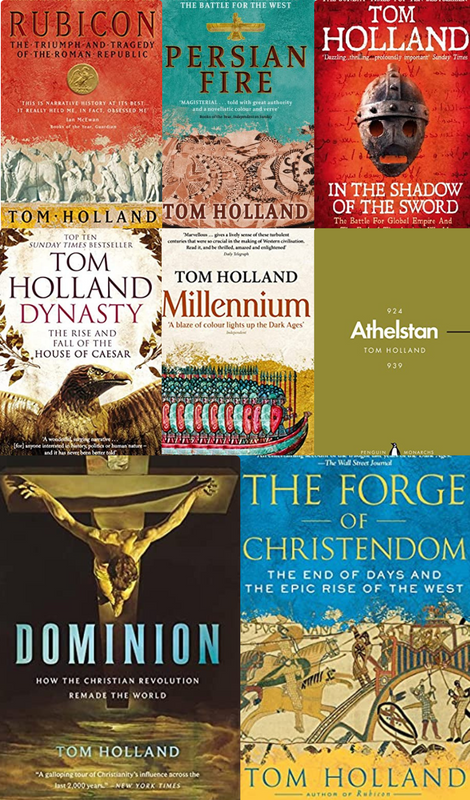 Tom Holland ~  8 MP3 AUDIOBOOK COLLECTION