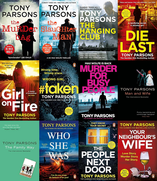 Max Wolfe Series & more by Tony Parsons ~ 12 MP3 AUDIOBOOK COLLECTION