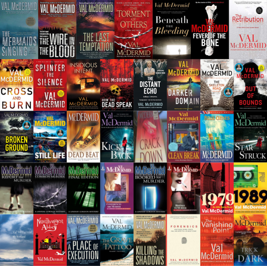 Tony Hill & Carol Jordan Series & more by Val McDermid ~ 42 MP3 AUDIOBOOK COLLECTION
