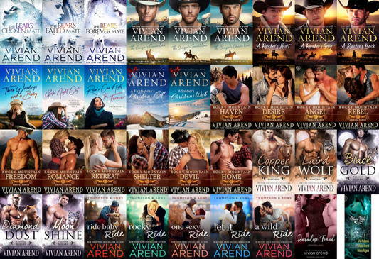 Borealis Bears Series & more by Vivian Arend ~ 36 MP3 AUDIOBOOK COLLECTION