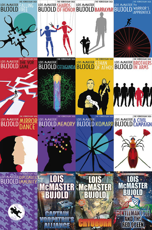 The Vorkosigan Series by Lois McMaster Bujold 16 MP3 AUDIOBOOK COLLECTION