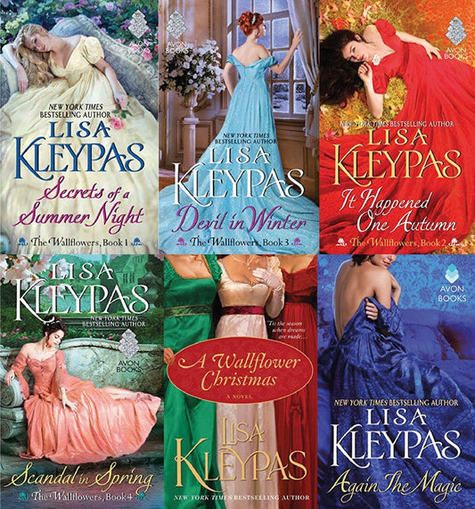 The Wallflowers  Series by Lisa Kleypas 6 MP3 AUDIOBOOK COLLECTION