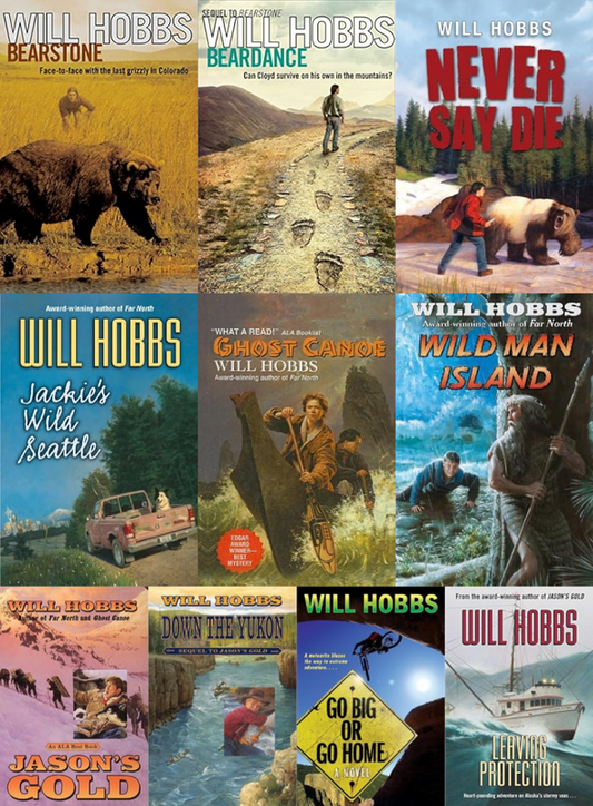 Bearstone & More by Will Hobbs ~ 10 MP3 AUDIOBOOK COLLECTION