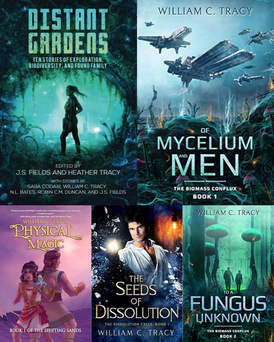 William C Tracy ~ 6 MP3 AUDIOBOOK COLLECTION