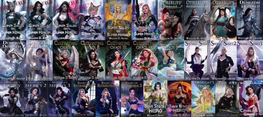 Super Sales on Super Heroes Series & more by William D. Arand ~ 31 MP3 AUDIOBOOK COLLECTION