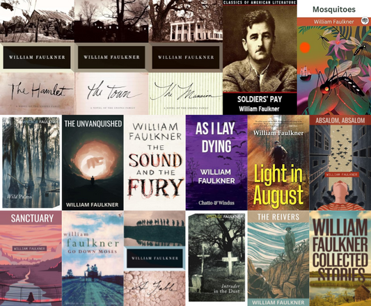 The Snopes Trilogy Series & more by William Faulkner ~ 17 MP3 AUDIOBOOK COLLECTION