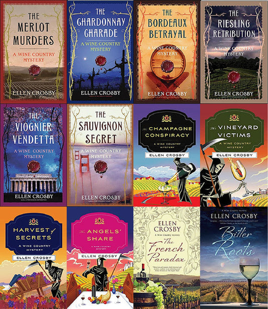 The Wine Country Mysteries Series by Ellen Crosby ~ 12 MP3 AUDIOBOOK COLLECTION