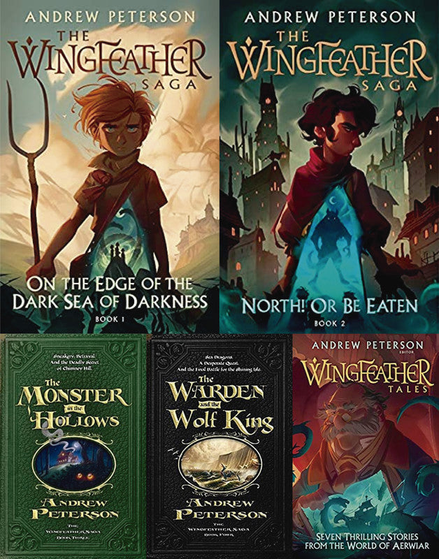 The Wingfeather Series by Andrew Peterson ~ 5 MP3 AUDIOBOOK COLLECTION