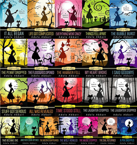 The Witch P.I. Mystery by Adele Abbott ~ 22 MP3 AUDIOBOOK COLLECTION