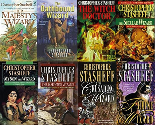 The Wizard in Rhyme Series by Christopher Stasheff ~ 8 MP3 AUDIOBOOK COLLECTION