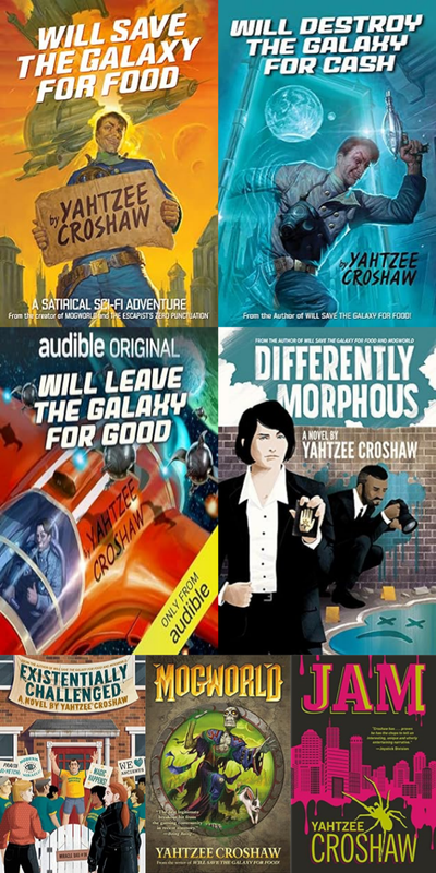 Jacques McKeown Series & more by Yahtzee Croshaw ~ 7 MP3 AUDIOBOOK COLLECTION