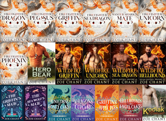 Fire & Rescue Shifters Series & more by Zoe Chant ~ 19 MP3 AUDIOBOOK COLLECTION