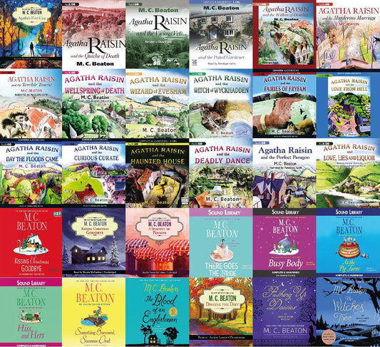 The Agatha Raisin Series ~ M. C. Beaton, Marion Chesney ~ 30 MP3 AUDIOBOOK COLLECTION